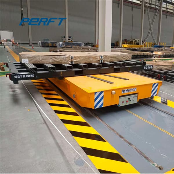 mold transfer cart on cement floor 20 ton